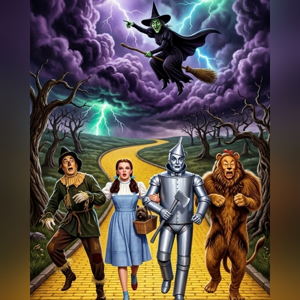 A.I. The Wizard of Oz Art Print 8x10 Frame - Picture 2 of 2